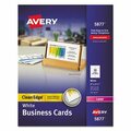Avery Dennison CARD, CE BUSINESS 400, WHT 5877